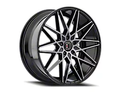 Defy D03 Gloss Black Dark Tint Wheel; 17x7.5; 38mm Offset (05-09 Mustang GT, V6)