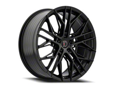 Defy D05 Satin Black Wheel; 17x7.5; 38mm Offset (05-09 Mustang GT, V6)