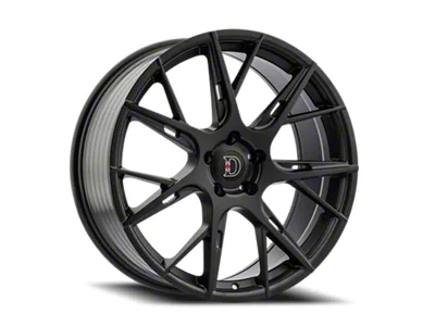 Defy D06 Satin Black Wheel; 17x7.5; 38mm Offset (05-09 Mustang GT, V6)