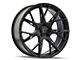 Defy D06 Satin Black Wheel; 20x8.5 (10-14 Mustang)