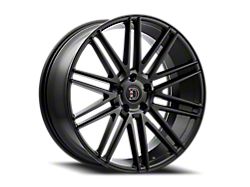 Defy D09 Satin Black Wheel; 17x7.5; 38mm Offset (10-14 Mustang GT w/o Performance Pack, V6)