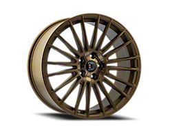 Defy D12 Satin Bronze Wheel; 17x7.5; 38mm Offset (10-14 Mustang GT w/o Performance Pack, V6)