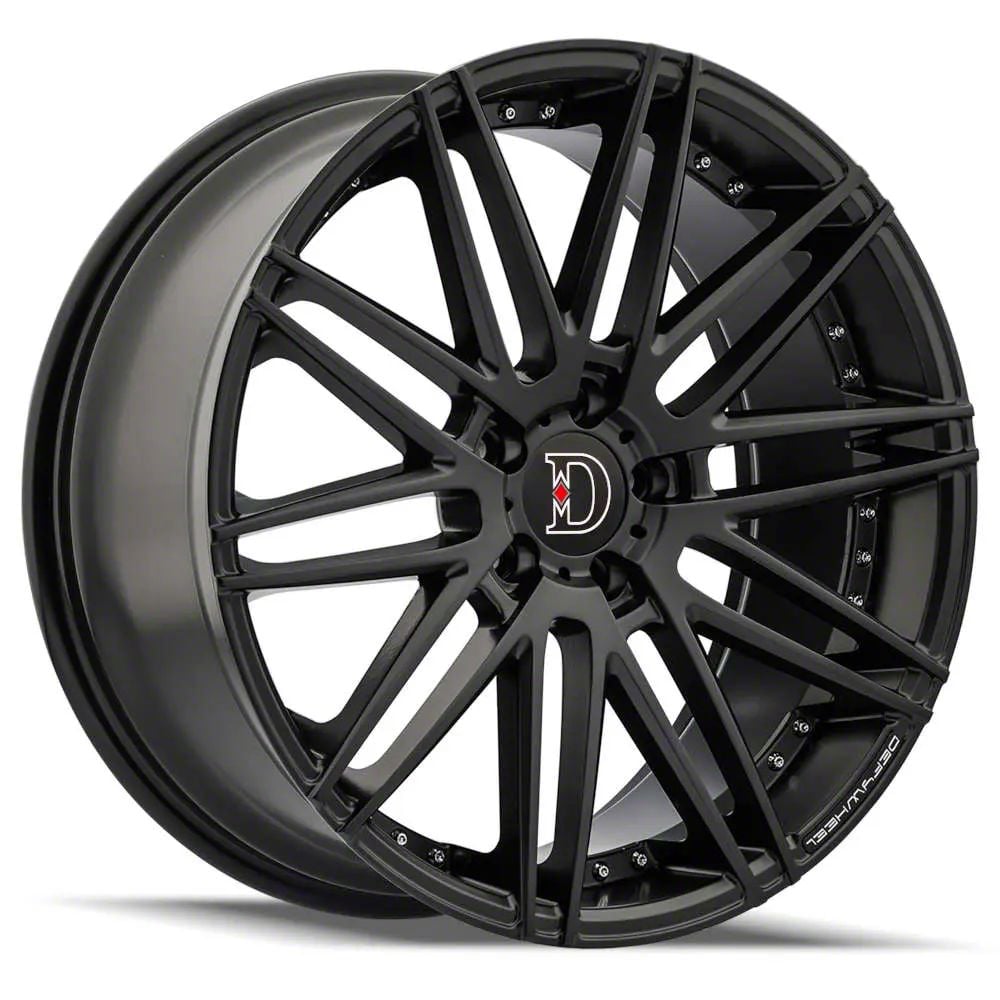 Defy Mustang D01 Satin Black Wheel; 20x9; 40mm Offset D01290545+40SB ...