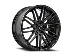 Defy D01 Satin Black Wheel; 22x9; 35mm Offset (15-23 Mustang GT, EcoBoost, V6)