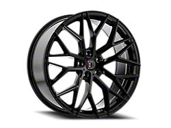 Defy D07 Gloss Black Wheel; 19x8.5; 35mm Offset (15-23 Mustang GT, EcoBoost, V6)