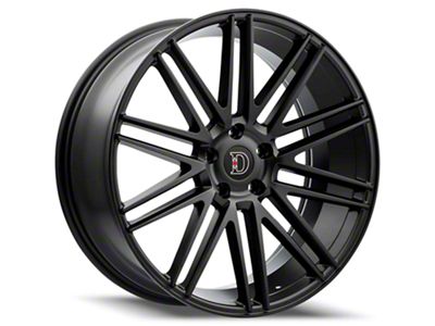 Defy D09 Satin Black Wheel; 20x8.5 (15-23 Mustang GT, EcoBoost, V6)