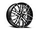 Defy D05 Gloss Black Machined Wheel; 18x8 (99-04 Mustang)