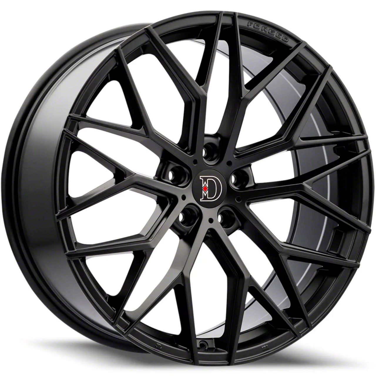 Defy Mustang D07 Satin Black Wheel; 18x8; 38mm Offset D07880545+38SB ...