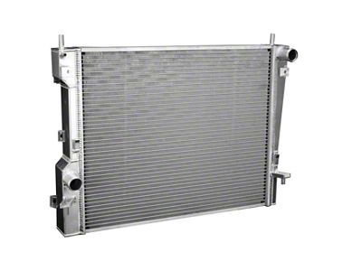 DeWitts HP Series Direct Fit Radiator; Natural Finish (15-23 Mustang GT w/ Manual Transmission)