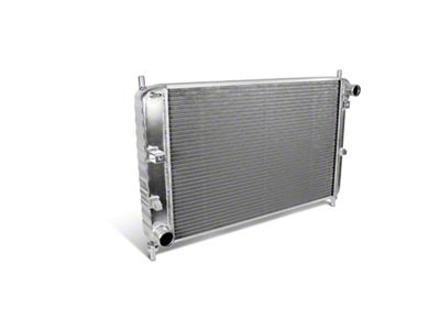 DeWitts Pro Series Direct Fit Radiator; Natural Finish (97-04 Mustang w/ Manual Transmission)