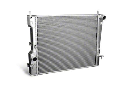 DeWitts Pro Series Direct Fit Radiator; Natural Finish (05-14 Mustang GT, V6 w/ Manual Transmission)