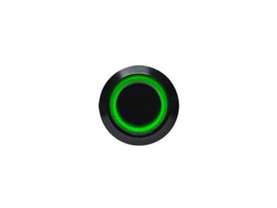 Digital Guard Dawg Billet 22mm Start Button with Green LED for for PBS-X or iKEY-O Systems Only Black Anodized (Universal; Some Adaptation May Be Required)