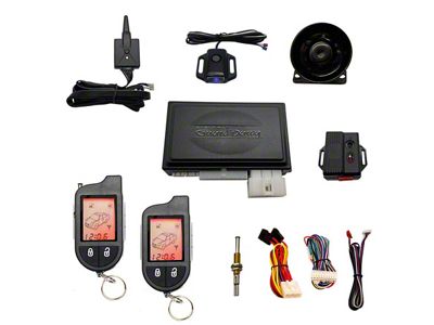 Digital Guard Dawg Keyless Entry System with 2-Way Digital Alarm and 2-Door Power Lock Kit (Universal; Some Adaptation May Be Required)