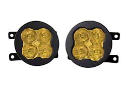 Diode Dynamics SS3 Pro Type A ABL LED Fog Light Kit; Yellow SAE Fog (15-17 Mustang GT, EcoBoost)