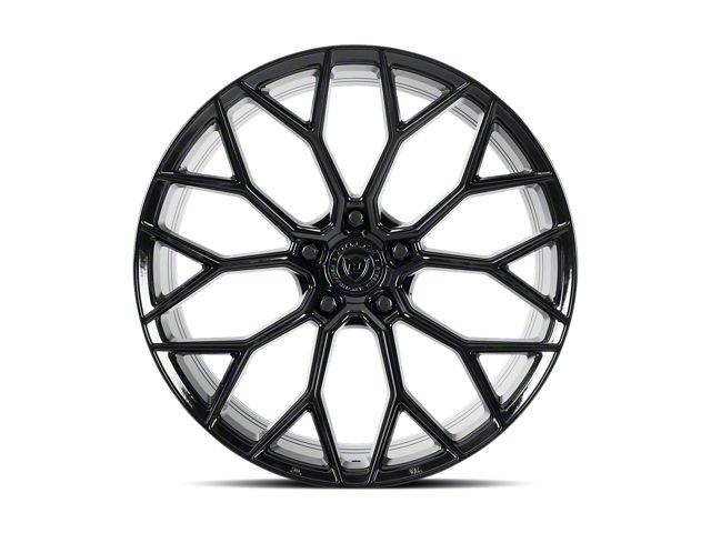 Dolce Performance Pista Gloss Black Wheel; Rear Only; 20x10 (05-09 Mustang)