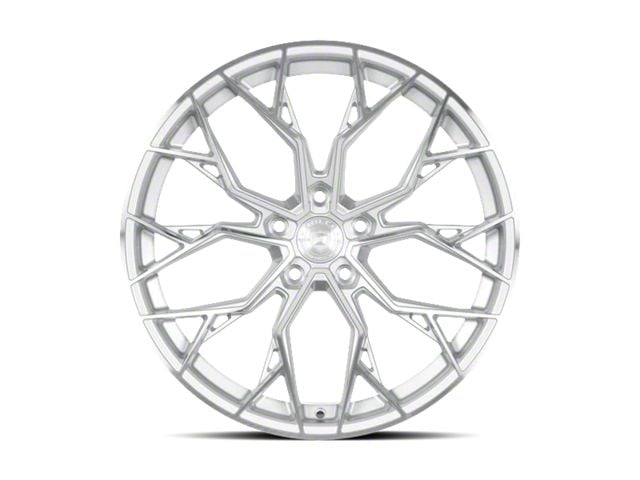 Dolce Performance Aria Gloss Silver Machined Face Wheel; 19x9.5 (10-14 Mustang)