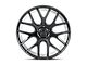 Dolce Performance Monza Gloss Black Wheel; Rear Only; 20x10 (10-14 Mustang)