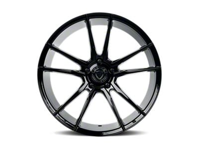 Dolce Performance Vain Gloss Black Wheel; 20x8.5 (10-14 Mustang)