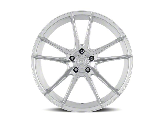 Dolce Performance Vain Gloss Silver Machined Face Wheel; 20x8.5 (10-14 Mustang)