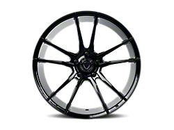 Dolce Performance Vain Gloss Black Wheel; 19x8.5 (15-23 Mustang GT, EcoBoost, V6)
