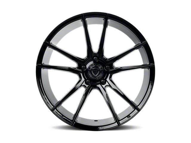 Dolce Performance Vain Gloss Black Wheel; 20x8.5 (15-23 Mustang GT, EcoBoost, V6)