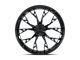 Dolce Performance Aria Gloss Black Wheel; 18x8.5 (16-24 Camaro LS, LT, LT1)