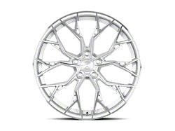 Dolce Performance Aria Gloss Silver Machined Face Wheel; 19x8.5 (16-24 Camaro, Excluding ZL1)