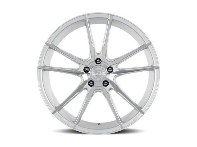 Dolce Performance Vain Gloss Silver Machined Face Wheel; 20x8.5 (2024 Mustang)