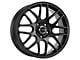 Drag Wheels DR37 Flat Black Wheel; 20x8.5 (06-10 RWD Charger)