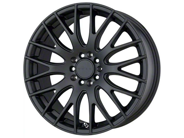 Drag Wheels DR69 Flat Black Wheel; 20x8.5 (06-10 RWD Charger)
