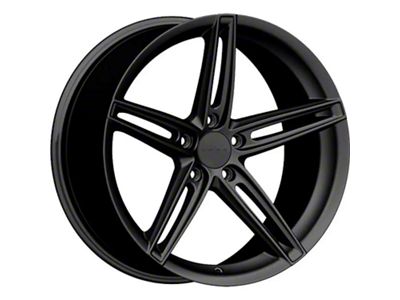 Drag Wheels DR73 Flat Black Wheel; 18x8; 40mm Offset (07-10 AWD Charger)