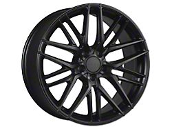 Drag Wheels DR77 Flat Black Wheel; 20x10 (06-10 RWD Charger)