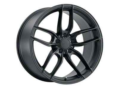 Drag Wheels DR80 Flat Black Wheel; 20x10 (06-10 RWD Charger)