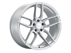 Drag Wheels DR80 Silver Wheel; 18x8 (07-10 AWD Charger)