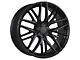 Drag Wheels DR77 Flat Black Wheel; 20x10 (10-15 Camaro)