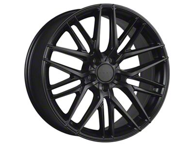 Drag Wheels DR77 Flat Black Wheel; 20x9 (10-15 Camaro)