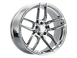 Drag Wheels DR80 Virtual Chrome Wheel; 20x9 (10-15 Camaro)