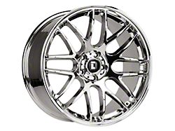 Drag Wheels DR37 Virtual Chrome Wheel; 20x10 (16-24 Camaro)