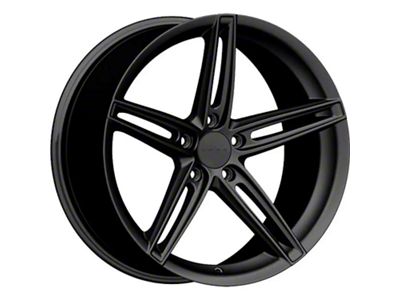 Drag Wheels DR73 Flat Black Wheel; 20x8.5 (16-24 Camaro)