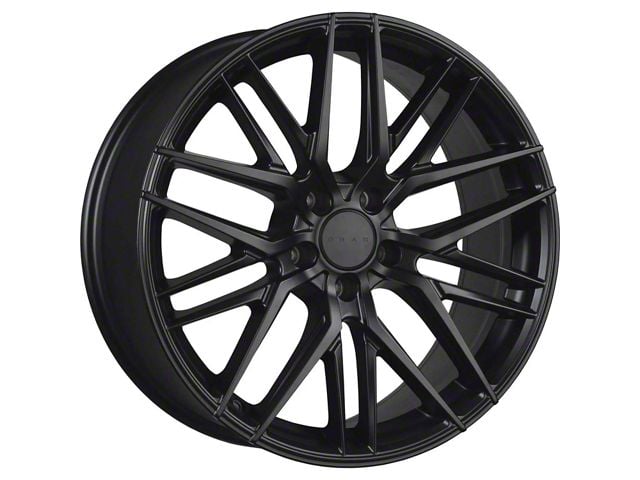 Drag Wheels DR77 Flat Black Wheel; 20x10 (16-24 Camaro)