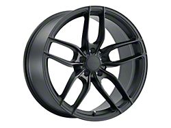 Drag Wheels DR80 Flat Black Wheel; 20x10 (16-24 Camaro)