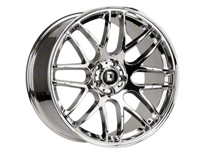 Drag Wheels DR37 Virtual Chrome Wheel; 20x8.5 (08-23 RWD Challenger, Excluding Widebody)