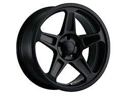 Drag Wheels DR79 Flat Black Wheel; 18x8 (08-23 RWD Challenger w/o Brembo, Excluding Widebody)