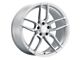 Drag Wheels DR80 Silver Wheel; 18x8 (17-23 AWD Challenger)
