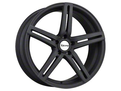 Drag Wheels DR60 Flat Black Wheel; 20x10 (11-23 RWD Charger, Excluding Widebody)