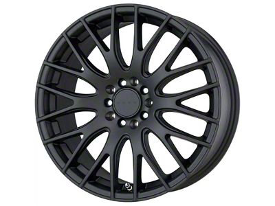 Drag Wheels DR69 Flat Black Wheel; 18x8 (11-23 RWD Charger w/o Brembo, Excluding Widebody)