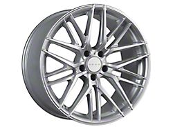 Drag Wheels DR77 Silver Wheel; 18x8 (11-23 AWD Charger)