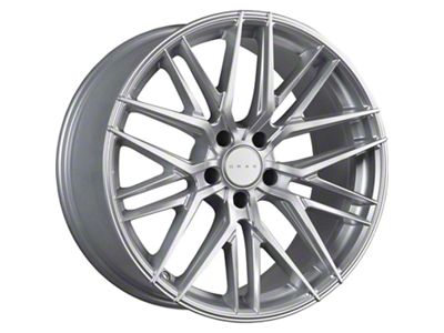 Drag Wheels DR77 Silver Wheel; 18x8 (11-23 AWD Charger)