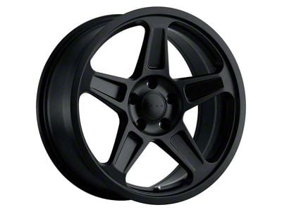 Drag Wheels DR79 Flat Black Wheel; 18x8 (11-23 RWD Charger w/o Brembo, Excluding Widebody)