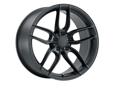 Drag Wheels DR80 Flat Black Wheel; 20x10 (11-23 RWD Charger, Excluding Widebody)